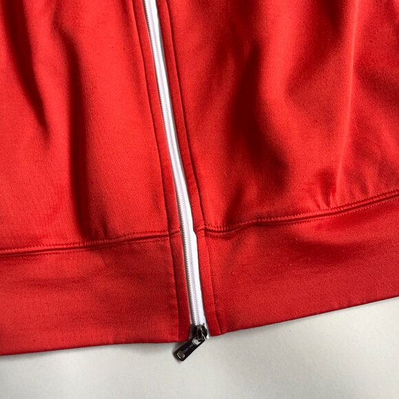 Todd Snyder Knit Track Jacket in Red - Size XL - Picture 2 of 7